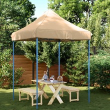 Kokkupandav pop-up peotelk vidaXL, 200x200x306 cm, beež