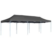 Kokkupandav peotelk vidaXL, 3x9 m, antratsiit