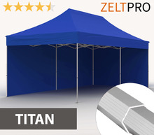 Pop-up telk Zeltpro Titan, sinine, 4x8 m