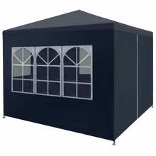 Peotelk vidaXL, 3x3 m, sinine