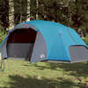 Peretelk vidaXL Crossvent, kaheksakohaline, 360x430x195 cm, sinine