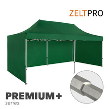 Pop-up telk Zeltpro Premium+, 3 x 6 m, roheline