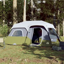 Peretelk vidaXL LED, 9-kohaline, kiirvabastus, 441x288x217 cm, heleroheline
