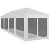 Peotelk vidaXL 10 võrgust külgseinaga, 12x3m