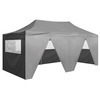 Kokkupandav peotelk vidaXL, 3x6 m, antratsiit, teras