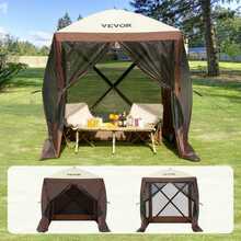 Paviljonitelk Vevor 1,8x1,8 m, pruun