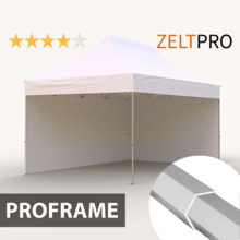 Pop-up telk Zeltpro Proframe, valge, 3x2 m