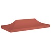 Peotelgi katus vidaXL, 6x3 m, terrakota, 270 g/m2