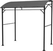 Grilltelk Outsunny, 215 x 150 x 220 cm, tumehall