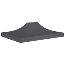 Peotelgi katus vidaXL, 4,5x3 m, antratsiithall, 270 g/m2