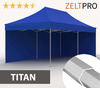 Pop-up telk Zeltpro Titan, sinine, 3x6 m