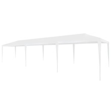 Peotelk vidaXL, 3x9 m, valge, PE