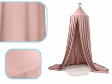 Laste telk Ikonk Canopy Curtain IKONKX6104, 70x70 cm, roosa