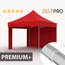 Pop-up telk Zeltpro Premium+, 3x3 m, punane