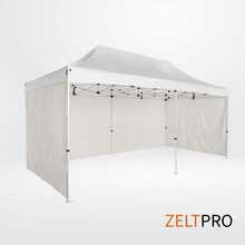 Müügitelk Zeltpro PROFRAME 3x6, valge, katus ja seinad (4 tk)