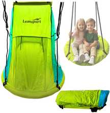 Mängutelk Lean Sport Swing Tent Storks Nest, roheline, 110-120 cm