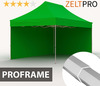 Pop-up telk Zeltpro Proframe, roheline, 3x4,5 m