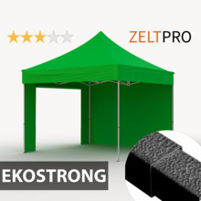 Pop-up telk Zeltpro Ekostrong, 3x3 m, roheline