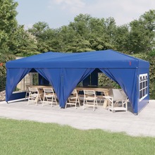 Peotelk vidaXL külgseintega, 3x6 m, sinine