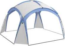 Paviljon Outsunny Event Shelter, 3,5 x 3,5 m, sinine