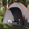 Hoiutelk vidaXL, hall/oranž, veekindel