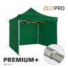 Pop-up telk Zeltpro Premium+, 3 x 3 m, roheline