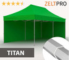Müügitelk Zeltpro Titan, roheline, 4x8 m