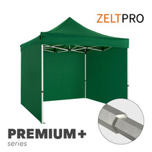 Pop-up telk Zeltpro Premium+, 3 x 3 m, roheline