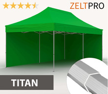 Müügitelk Zeltpro Titan, roheline, 4x8 m