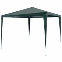 Peotelk vidaXL, 3x3 m, roheline, PE