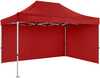 Pop-up telk Zeltpro Premium+, 3x4,5 m, punane