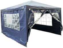 Aiamaja telk Saska Garden 3x4x2,5 m, tumesinine