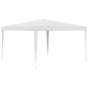 Peotelk vidaXL, 4x4 m, valge