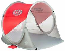 Rannatelk Nils Camp NC3142, 150x120x95.5 cm, punane/hall