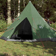 Matkatelk, tipi 4 inimesele, 367x367x259 cm, roheline