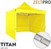 Pop-up telk Zeltpro Titan, kollane, 3x3 m