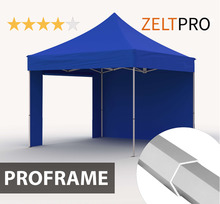 Pop-up telk Zeltpro Proframe, sinine, 3x3 m