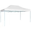 Kokkupandav peotelk vidaXL, 3x4,5 m, valge