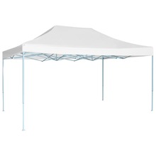 Kokkupandav peotelk vidaXL, 3x4,5 m, valge
