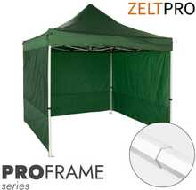 Müügitelk Zeltpro PROFRAME 2x2, roheline, katus ja seinad (4 tk)