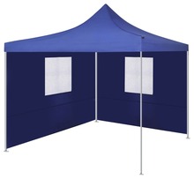 Kokkupandav telk vidaXL 2 seinaga, 3x3 m, sinine