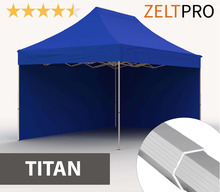 Pop-up telk Zeltpro Titan, sinine, 3x4,5 m