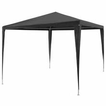 Proovitelk vidaXL, 3x3 m, antratsiit, PE