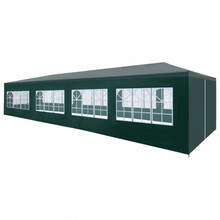 Peotelk vidaXL, 3x12 m, roheline