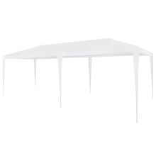 Peotelk vidaXL, 3x6 m, valge, PE