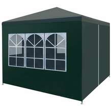 Peotelk vidaXL, 3x3 m, roheline