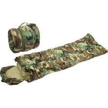 Magamiskott Mil-Tec Pilot Woodland, 185 x 75 cm