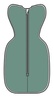 Magamiskott Love to Dream Swaddle UP Original Medium, 67 cm x 34 cm, roheline