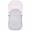 Laste magamiskott Springos SB0034, 90 cm x 43 cm, hall/roosa