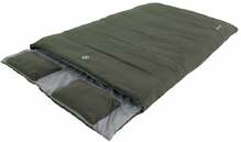 Kahe inimese magamiskott Outwell Companion Lux Double 400082, 225 cm, roheline